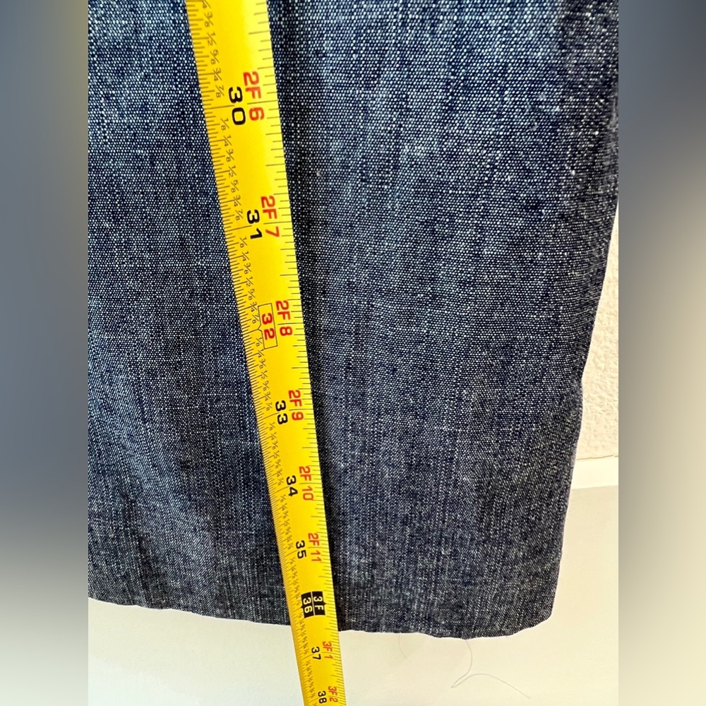 KATE SPADE | Denim NWT Saturday Panel V-Neck Shift Dress | Size L - Picture 9 of 11